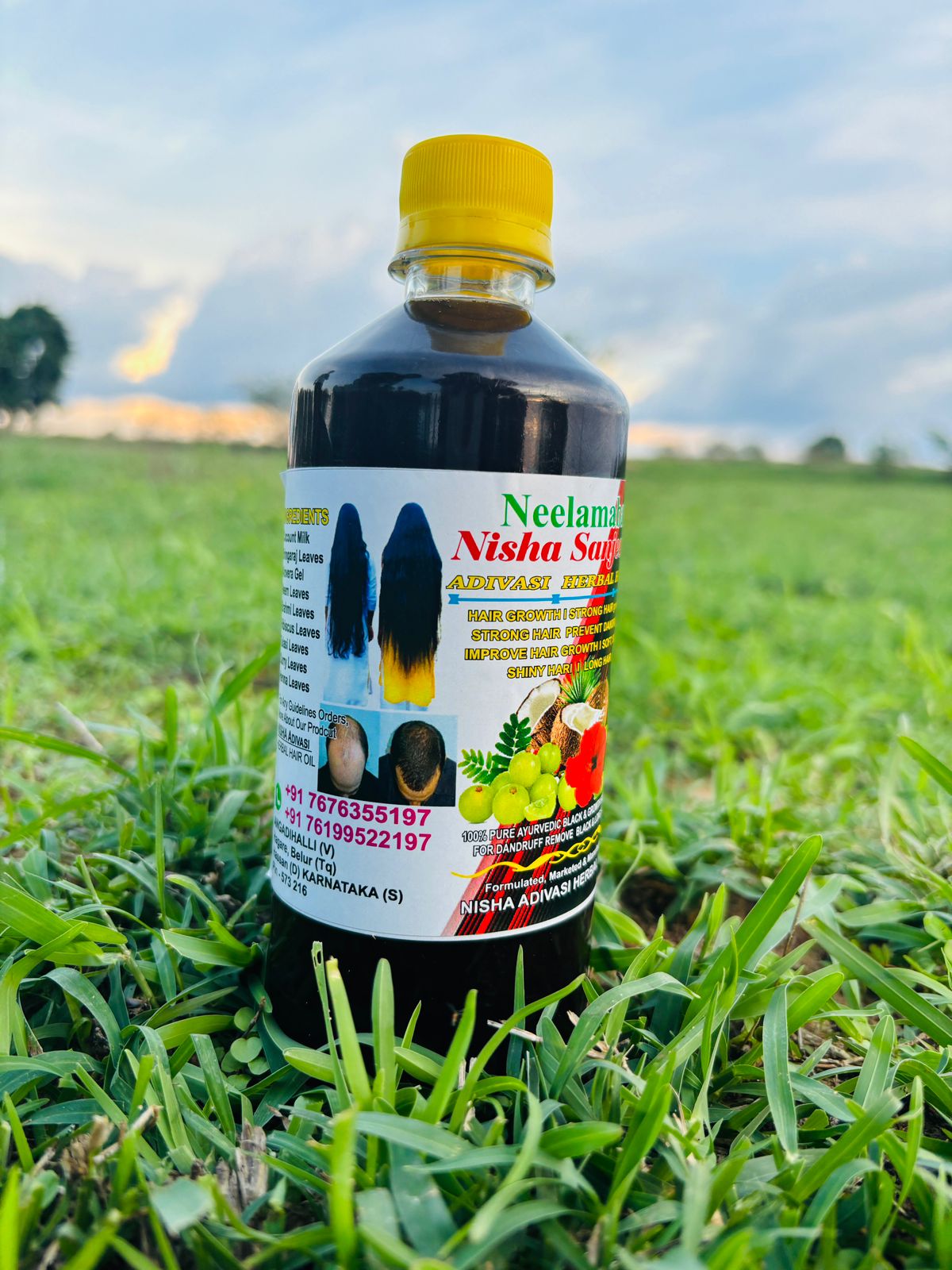 ADIVASI NEELAMBARI HERBAL HAIR OIL