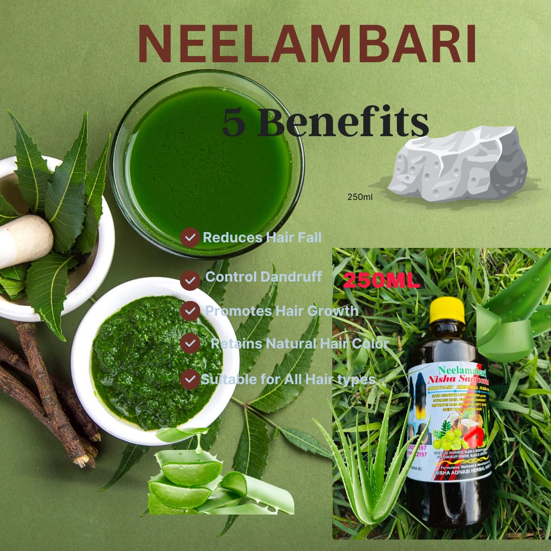 ADIVASI NEELAMBARI HERBAL HAIR OIL